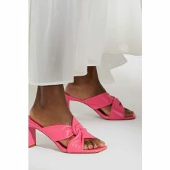 Dune London Pink Magnet Twist Knot Mules -Dune London Sales unnamed file 3730