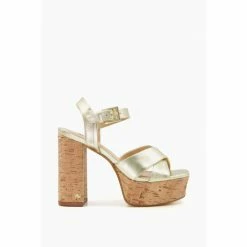 Alternative view of Dune London Natural Jealous T Platform Sandals