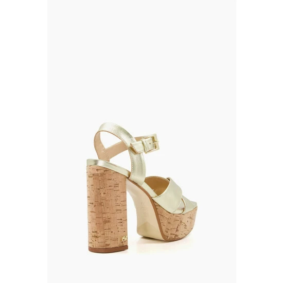 Dune London Natural Jealous T Platform Sandals 6 Dune London Natural Jealous T Platform Sandals - Image 4