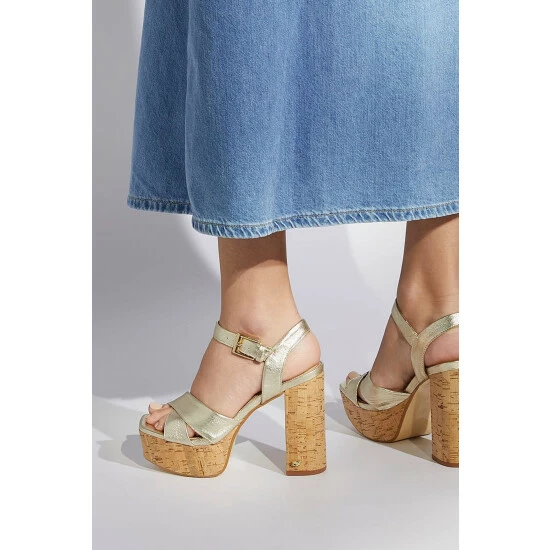 Dune London Natural Jealous T Platform Sandals 7 Dune London Natural Jealous T Platform Sandals - Image 5