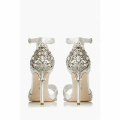 Dune London Natural Maridel Embellished Cross Strap Wedding Sandals -Dune London Sales unnamed file 3771