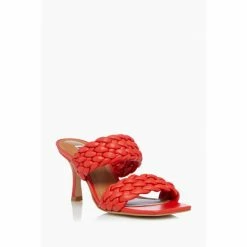 Alternative view of Dune London Moritz T Padded Weave Strap Mules