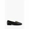 Dune London Black Goldsmith Chain Trim Loafers -Dune London Sales unnamed file 383