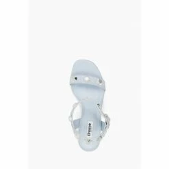 Dune London Blue Manning Giant Stud Block Sandals -Dune London Sales unnamed file 3842