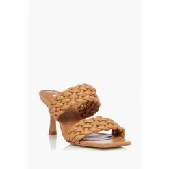 Alternative view of Dune London Moritz T Padded Weave Strap Mules