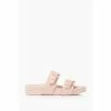 Dune London Pink Loren T Buckle Slider Sandals -Dune London Sales unnamed file 3856