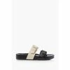 Dune London Loren T Black Buckle Slider Sandals -Dune London Sales unnamed file 3861