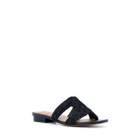 Dune London Black Loupe Smart Slider Sandals 8 Dune London Black Loupe Smart Slider Sandals - Image 6