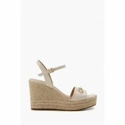 Dune London Natural Kai Snaffle Wedges