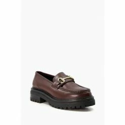 Alternative view of Dune London Gallagher Brown Chunky Snaffle Trim Shoes