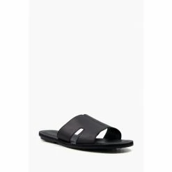Alternative view of Dune London Black Incense Saffiano Emboss Sandals