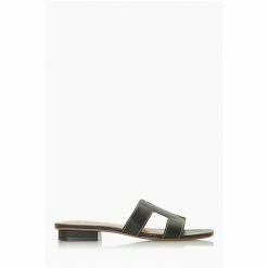 Dune London Black Loupe Smart Slider Sandals -Dune London Sales unnamed file 3912
