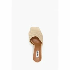 Dune London Natural March Set Back Heel Mules -Dune London Sales unnamed file 3922