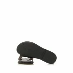 Dune London Frank Brown Leather Comfort Cross Strap Sandals -Dune London Sales unnamed file 3934