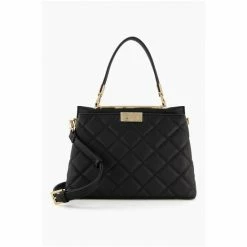 Dune London Black Dates Large Quilted Top Handle Bag -Dune London Sales unnamed file 3948