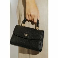 Dune London Dinks Mini Top Handle Black Xbody Bag -Dune London Sales unnamed file 3965