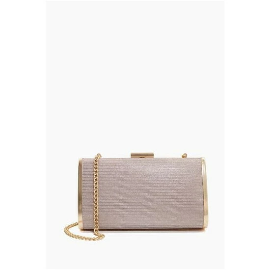 Dune London Rose Gold Blaike Slim Hard Case Clutch Bag 9 Dune London Rose Gold Blaike Slim Hard Case Clutch Bag - Image 7