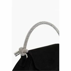 Dune London Brynley Diamante Tubular Black Hand Bag -Dune London Sales unnamed file 3989