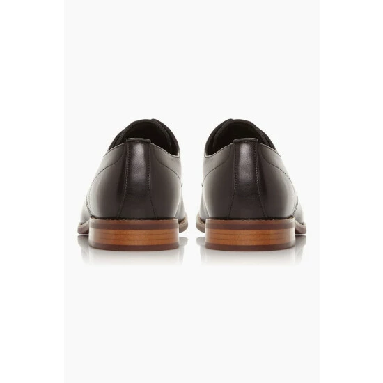 Dune London Suffolks Black Soft Leather Gibson Shoes 5 Dune London Suffolks Black Soft Leather Gibson Shoes - Image 3