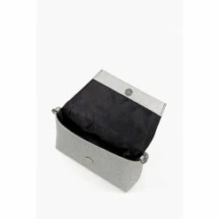 Alternative view of Dune London Silver Ballroom Chain Clutch Bag