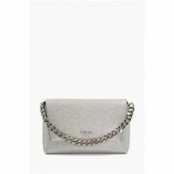 Dune London Silver Ballroom Chain Clutch Bag -Dune London Sales unnamed file 4028