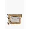 Dune London White Davenporte Small Raffia Cross-Body Bag 2 Dune London White Davenporte Small Raffia Cross-Body Bag -Dune London Sales unnamed file 4036