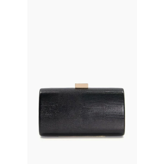 Dune London Black Bestelle Box Clutch 4 Dune London Black Bestelle Box Clutch - Image 2