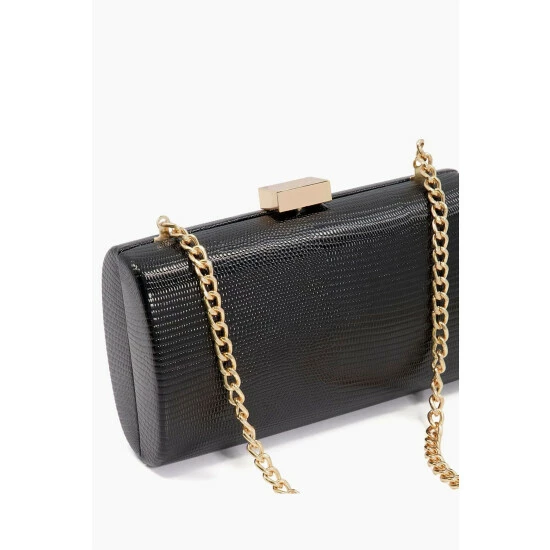 Dune London Black Bestelle Box Clutch 5 Dune London Black Bestelle Box Clutch - Image 3