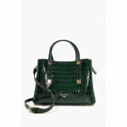 Dune London Green Dinkydorrie Unlined Mini Tote Bag