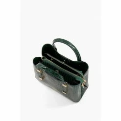Alternative view of Dune London Green Dinkydorrie Unlined Mini Tote Bag