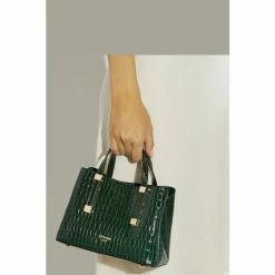 Dune London Green Dinkydorrie Unlined Mini Tote Bag -Dune London Sales unnamed file 4066