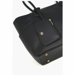 Dune London Dellenia Large Black Stitch Detail Bag 11 Dune London Dellenia Large Black Stitch Detail Bag -Dune London Sales unnamed file 4074
