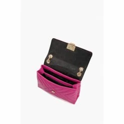 Alternative view of Dune London Pink Dorchester Small Quilted Shoulder Bag