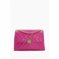 Dune London Pink Dorchester Small Quilted Shoulder Bag -Dune London Sales unnamed file 4079