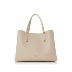 Dune London Dorrie Nude Plain Synthetic Logo Hardware Tote Bag -Dune London Sales unnamed file 4105