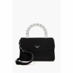 Dune London Bryssa Acrylic Handle Black Mini Bag -Dune London Sales unnamed file 4119