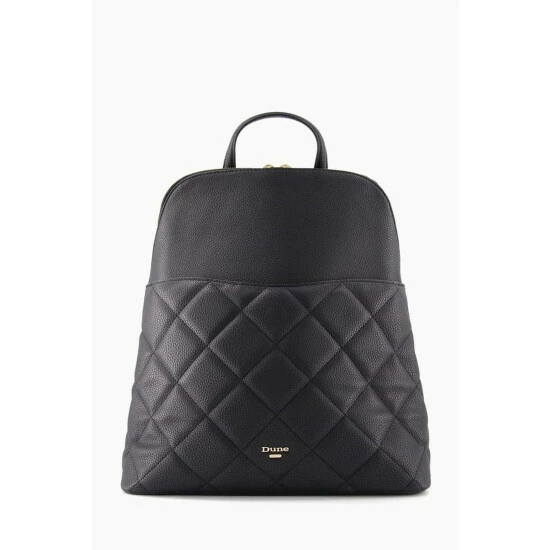 Dune London Dovalline Black Quilt Pocket Backpack 3 Dune London Dovalline Black Quilt Pocket Backpack