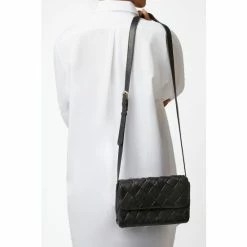 Dune London Black Dempsy Small Woven Cross Body Bag -Dune London Sales unnamed file 4164