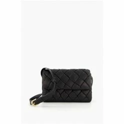 Dune London Black Dempsy Small Woven Cross Body Bag -Dune London Sales unnamed file 4165