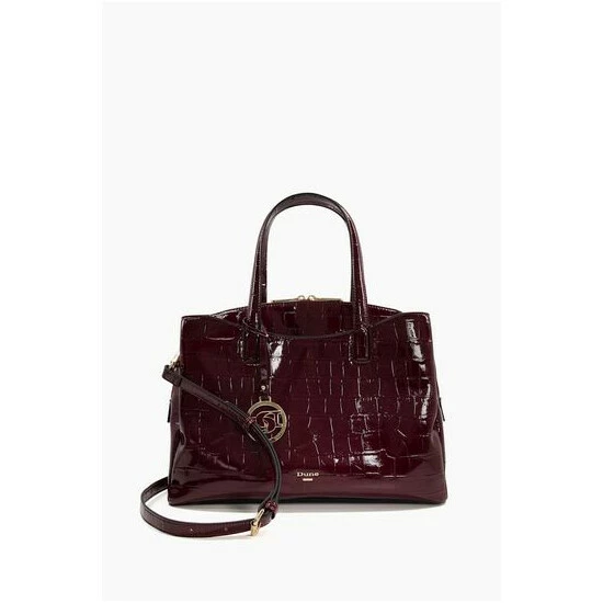 Dune London Red Dignified Large Curved Top Tote Bag 5 Dune London Red Dignified Large Curved Top Tote Bag - Image 3
