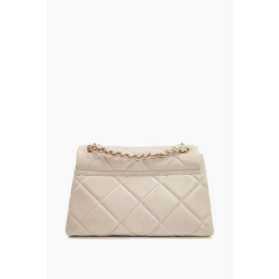 Dune London White Duchess Large Leather Quilt Bag 4 Dune London White Duchess Large Leather Quilt Bag - Image 2