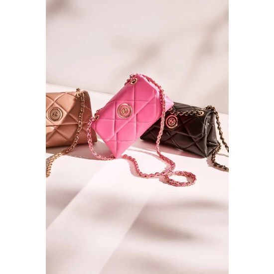 Dune London Natural Duchess Medium Leather Quilt Bag 6 Dune London Natural Duchess Medium Leather Quilt Bag - Image 4