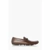 Dune London Mens Brown Beacons Driver Moccasins With Woven Trim Shoes -Dune London Sales unnamed file 419