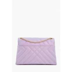 Alternative view of Dune London Purple Dorchester Small Quilted Shoulder Bag