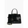 Dune London Black Dignified Large Curved Top Tote Bag 2 Dune London Black Dignified Large Curved Top Tote Bag -Dune London Sales unnamed file 4220