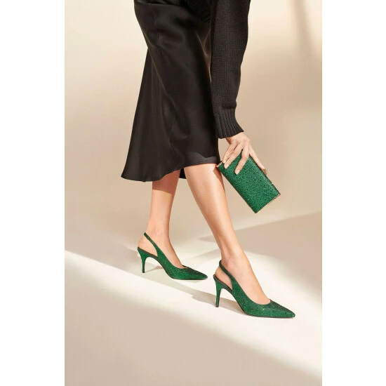 Dune London Green Bettey Ombre Diamante Clutch 7 Dune London Green Bettey Ombre Diamante Clutch - Image 5