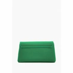 Dune London Elissia Green Quilt Foldover Clutch -Dune London Sales unnamed file 4249