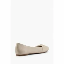 Alternative view of Dune London Natural Hanson Twist Knot Ballerinas