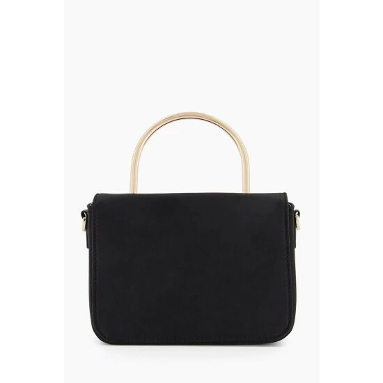 Dune London Black Brooker Metal Handle Mini Bag 4 Dune London Black Brooker Metal Handle Mini Bag - Image 2