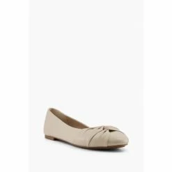 Dune London Natural Hanson Twist Knot Ballerinas -Dune London Sales unnamed file 427